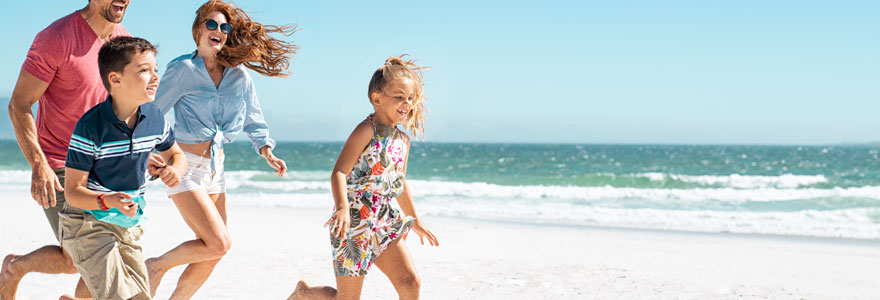 vacances d'été en famille